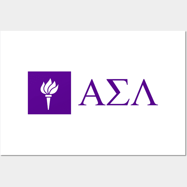 Alpha Sigma Lambda NYU Wall Art by imsnos